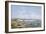 View of Antibes, 1893 (Oil on Canvas)-Eugene Louis Boudin-Framed Giclee Print