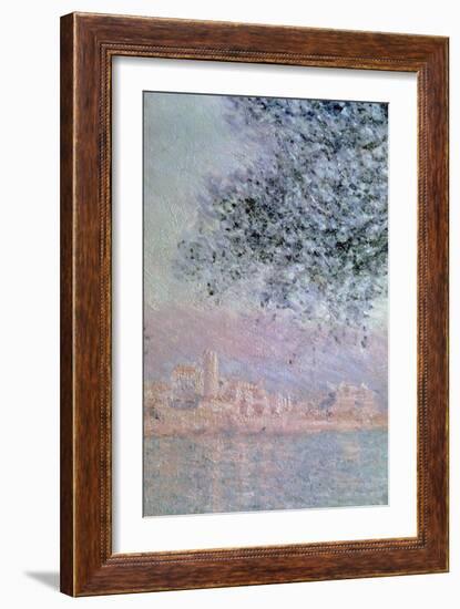 View of Antibes, Detail, 1888-Claude Monet-Framed Giclee Print