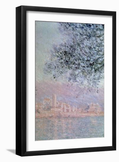 View of Antibes, Detail, 1888-Claude Monet-Framed Giclee Print
