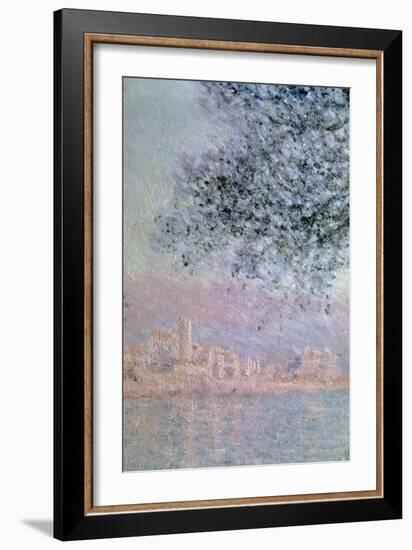 View of Antibes, Detail, 1888-Claude Monet-Framed Giclee Print