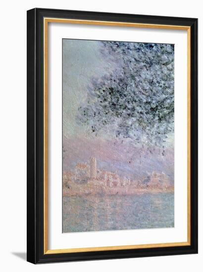 View of Antibes, Detail, 1888-Claude Monet-Framed Giclee Print