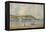 View of Appledore, North Devon, from Instow Sands, 1798, (1919)-Thomas Girtin-Framed Premier Image Canvas