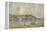 View of Appledore, North Devon, from Instow Sands, 1798, (1919)-Thomas Girtin-Framed Premier Image Canvas