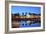 View of Arco da Vila across The Harbour, Faro, Eastern Algarve, Algarve, Portugal, Europe-Neil Farrin-Framed Photographic Print