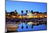 View of Arco da Vila across The Harbour, Faro, Eastern Algarve, Algarve, Portugal, Europe-Neil Farrin-Mounted Photographic Print