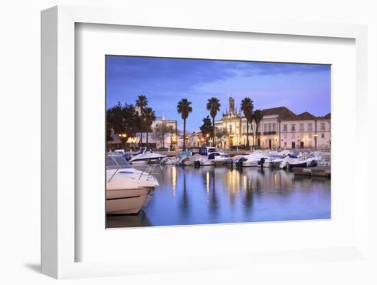 View of Arco da Vila Across The Harbour, Faro, Eastern Algarve, Algarve, Portugal, Europe-Neil Farrin-Framed Photographic Print