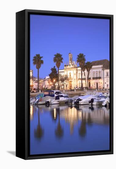 View of Arco da Vila Across The Harbour, Faro, Eastern Algarve, Algarve, Portugal, Europe-Neil Farrin-Framed Premier Image Canvas