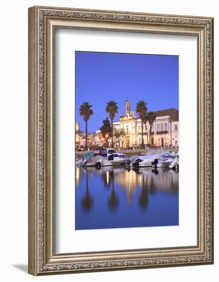 View of Arco da Vila Across The Harbour, Faro, Eastern Algarve, Algarve, Portugal, Europe-Neil Farrin-Framed Photographic Print