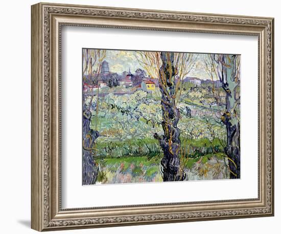 View of Arles, c.1889-Vincent van Gogh-Framed Giclee Print