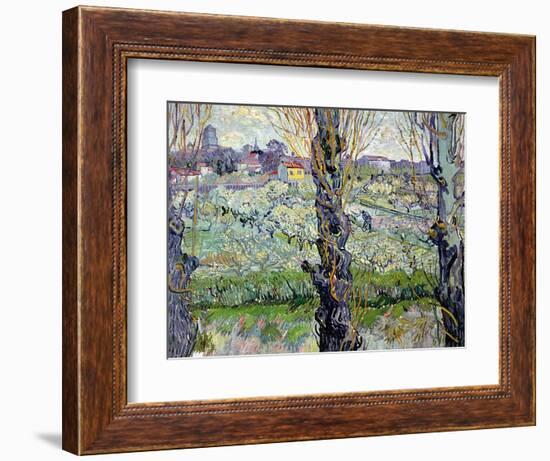 View of Arles, c.1889-Vincent van Gogh-Framed Giclee Print