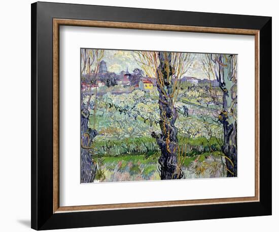 View of Arles, c.1889-Vincent van Gogh-Framed Giclee Print