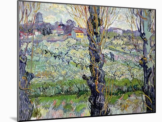 View of Arles, c.1889-Vincent van Gogh-Mounted Giclee Print