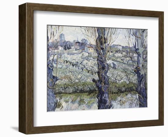 View of Arles-Vincent van Gogh-Framed Giclee Print