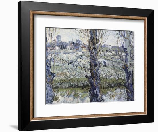 View of Arles-Vincent van Gogh-Framed Giclee Print