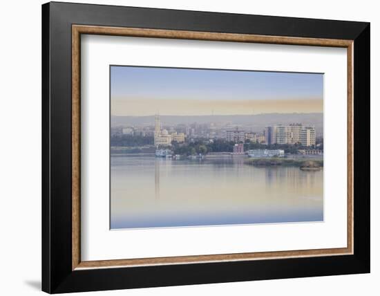 View of Aswan and River Nile, Aswan, Upper Egypt, Egypt, North Africa, Africa-Jane Sweeney-Framed Photographic Print