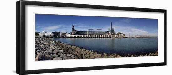 View of AT&T Park, San Francisco, San Francisco County, California, USA-null-Framed Photographic Print