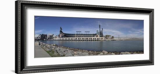 View of AT&T Park, San Francisco, San Francisco County, California, USA-null-Framed Photographic Print