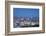 View of Auckland from Mount Eden at Dusk, Auckland, North Island, New Zealand-Ian Trower-Framed Photographic Print