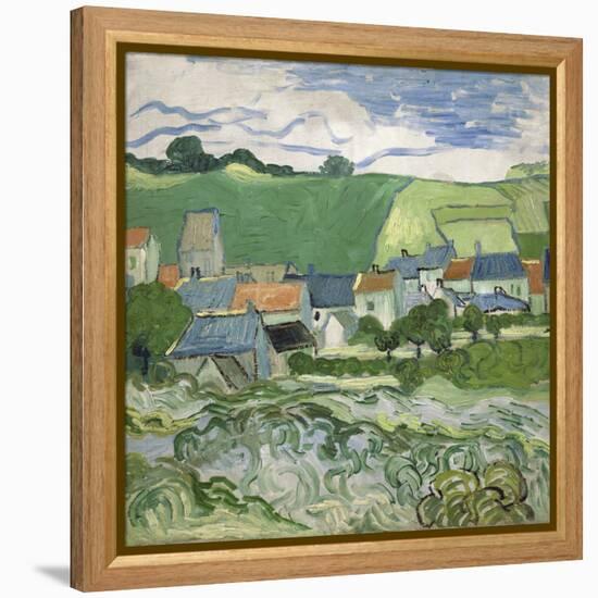 View of Auvers, 1890-Vincent van Gogh-Framed Premier Image Canvas
