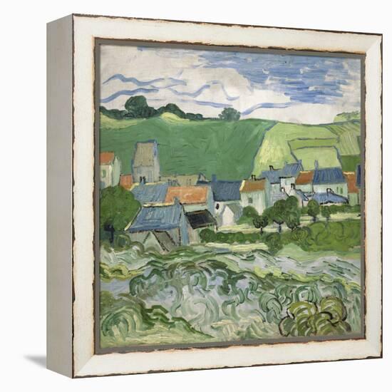 View of Auvers, 1890-Vincent van Gogh-Framed Premier Image Canvas