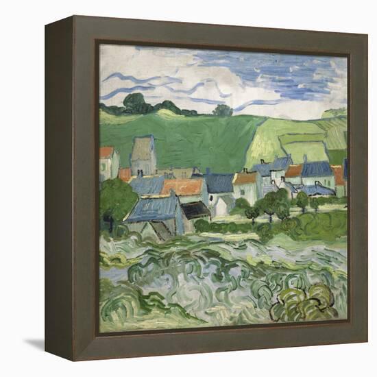 View of Auvers, 1890-Vincent van Gogh-Framed Premier Image Canvas