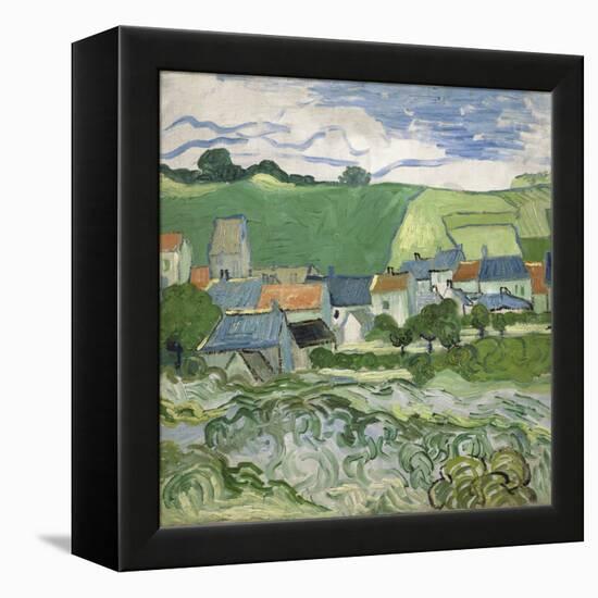 View of Auvers, 1890-Vincent van Gogh-Framed Premier Image Canvas