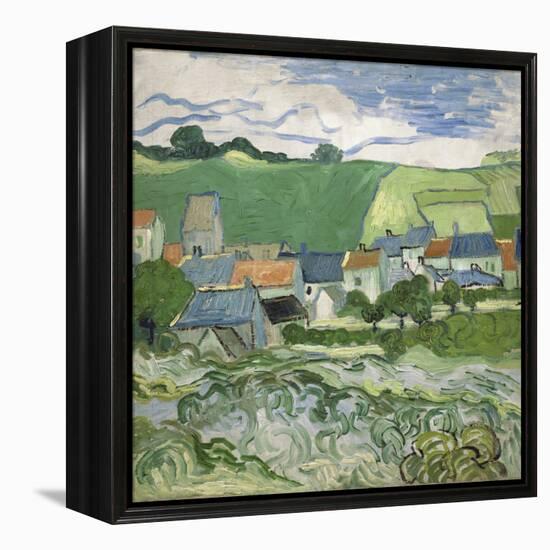 View of Auvers, 1890-Vincent van Gogh-Framed Premier Image Canvas