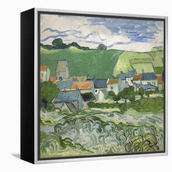 View of Auvers, 1890-Vincent van Gogh-Framed Premier Image Canvas