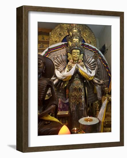 View of Avalokiteshvara (Bodhisattva of Compassion) Patron Deity of Tibet-null-Framed Photographic Print