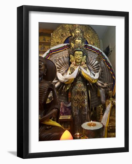 View of Avalokiteshvara (Bodhisattva of Compassion) Patron Deity of Tibet-null-Framed Photographic Print