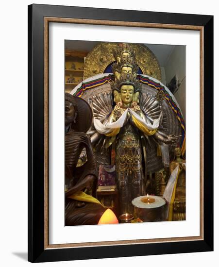 View of Avalokiteshvara (Bodhisattva of Compassion) Patron Deity of Tibet-null-Framed Photographic Print