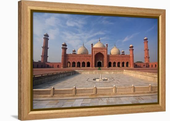 View of Badshahi Masjid, Lahore, Pakistan-Yasir Nisar-Framed Premier Image Canvas