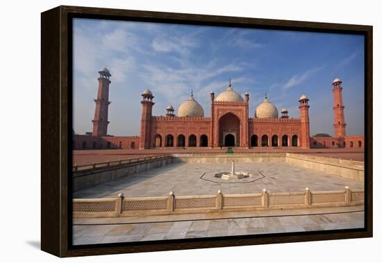 View of Badshahi Masjid, Lahore, Pakistan-Yasir Nisar-Framed Premier Image Canvas