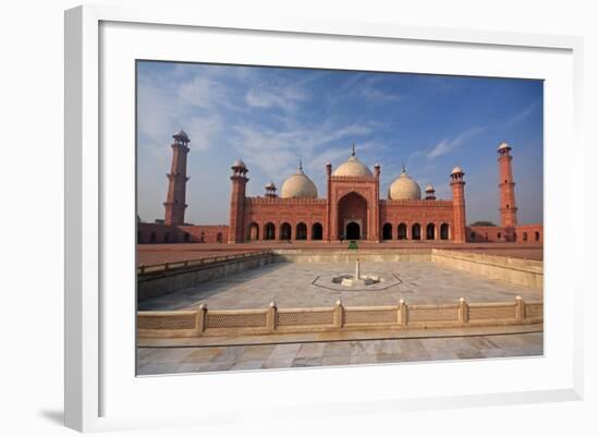 View of Badshahi Masjid, Lahore, Pakistan-Yasir Nisar-Framed Photographic Print