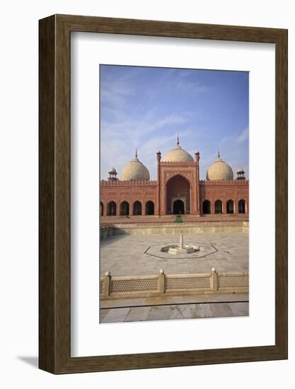 View of Badshahi Masjid, One of the Biggest Mosques in the World-Yasir Nisar-Framed Photographic Print