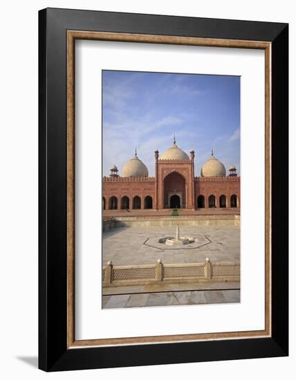 View of Badshahi Masjid, One of the Biggest Mosques in the World-Yasir Nisar-Framed Photographic Print