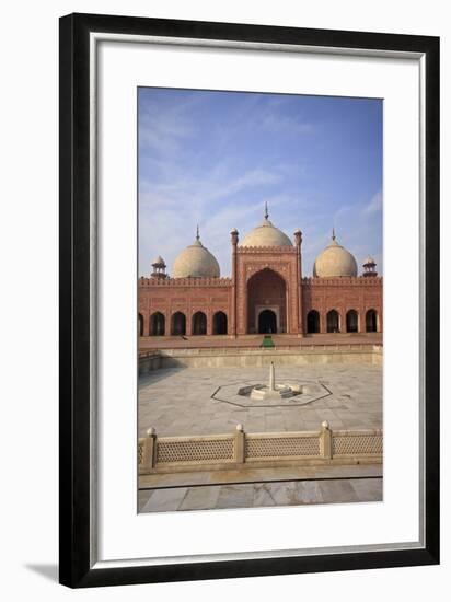 View of Badshahi Masjid, One of the Biggest Mosques in the World-Yasir Nisar-Framed Photographic Print