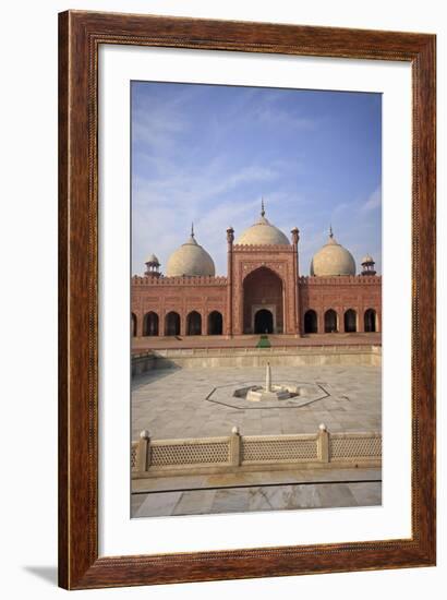 View of Badshahi Masjid, One of the Biggest Mosques in the World-Yasir Nisar-Framed Photographic Print