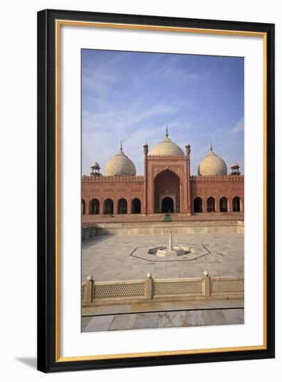 View of Badshahi Masjid, One of the Biggest Mosques in the World-Yasir Nisar-Framed Photographic Print