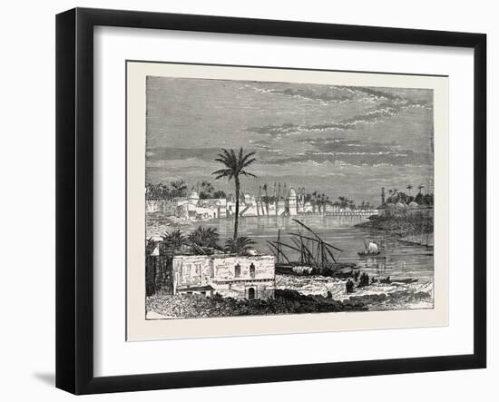 View of Baghdad. Capital of the Republic of Iraq-null-Framed Giclee Print