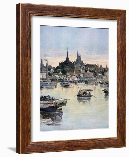 View of Bangkok, 1893-Henri Meyer-Framed Giclee Print