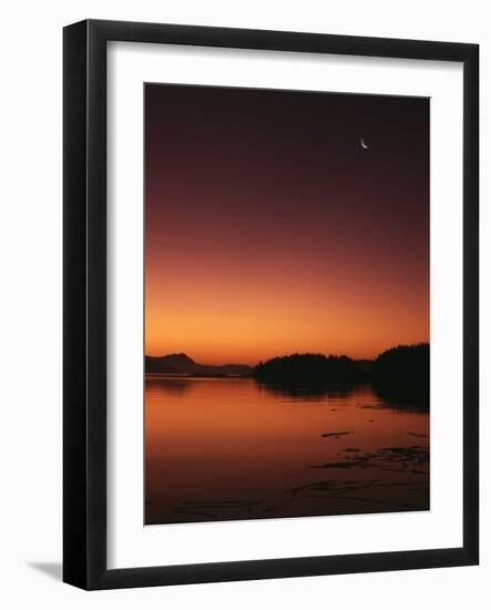 View of Beach at Dawn, Vancouver Island, British Columbia-Stuart Westmorland-Framed Photographic Print