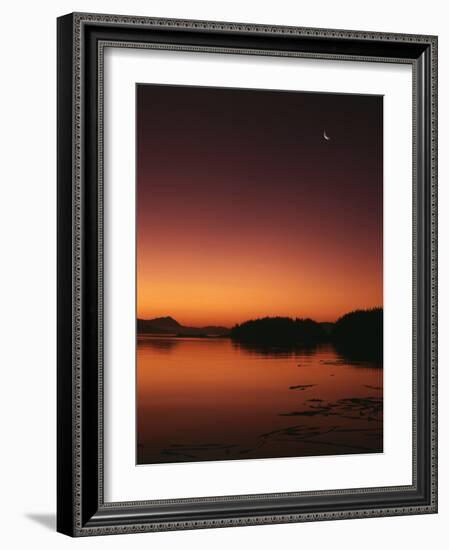 View of Beach at Dawn, Vancouver Island, British Columbia-Stuart Westmorland-Framed Photographic Print