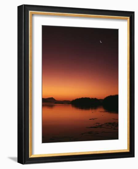 View of Beach at Dawn, Vancouver Island, British Columbia-Stuart Westmorland-Framed Photographic Print