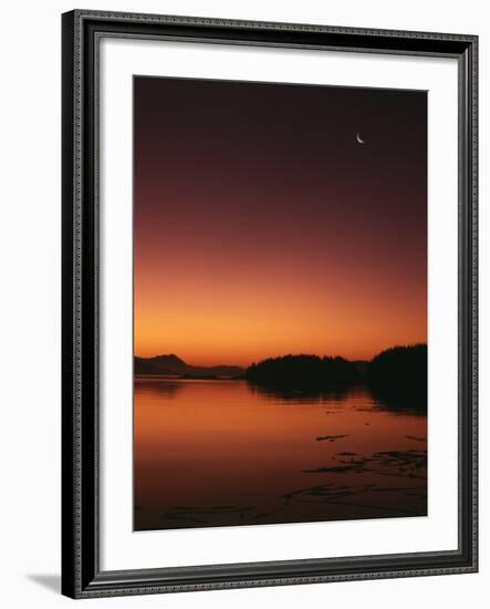 View of Beach at Dawn, Vancouver Island, British Columbia-Stuart Westmorland-Framed Photographic Print