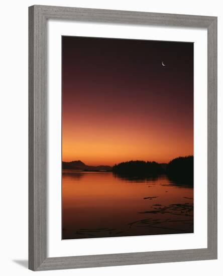 View of Beach at Dawn, Vancouver Island, British Columbia-Stuart Westmorland-Framed Photographic Print