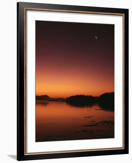 View of Beach at Dawn, Vancouver Island, British Columbia-Stuart Westmorland-Framed Photographic Print