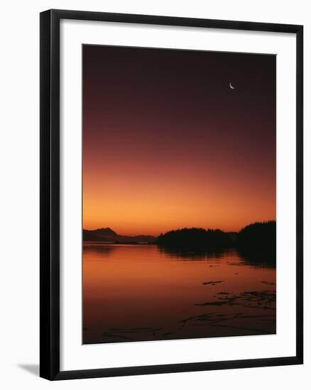 View of Beach at Dawn, Vancouver Island, British Columbia-Stuart Westmorland-Framed Photographic Print