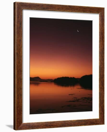 View of Beach at Dawn, Vancouver Island, British Columbia-Stuart Westmorland-Framed Photographic Print