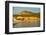 View of beach at sunset in Golfo Aranci, Sardinia, Italy, Mediterranean, Europe-Frank Fell-Framed Photographic Print